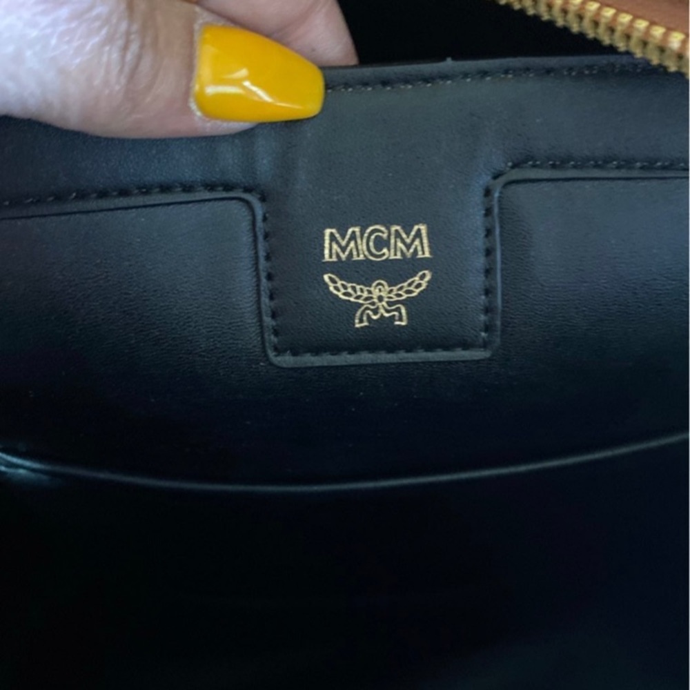 Mcm Medium Size Side Studded Backpack - image 6